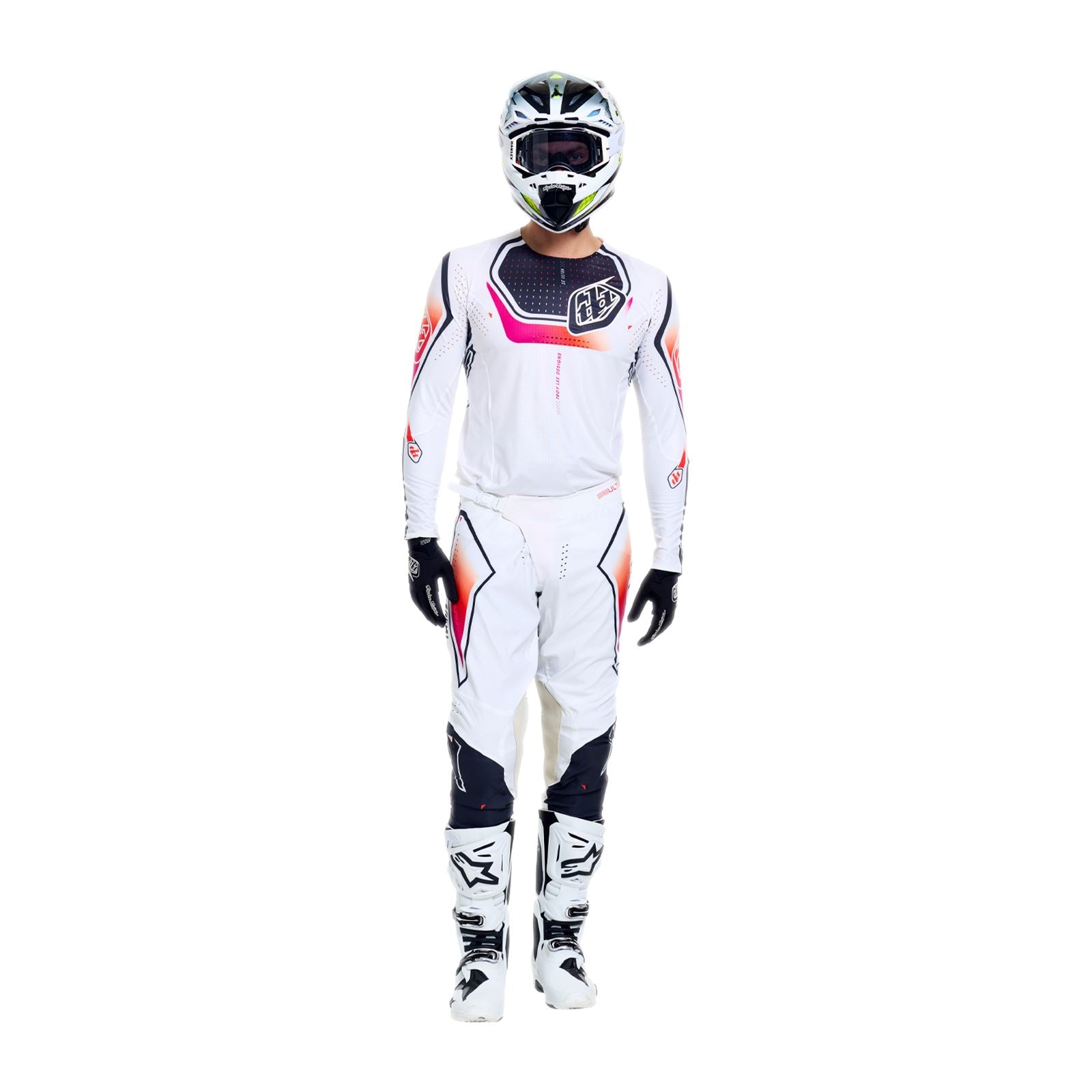 Troy Lee Designs Spring 2026 SE ULTRA Proton MX Combo Kit White